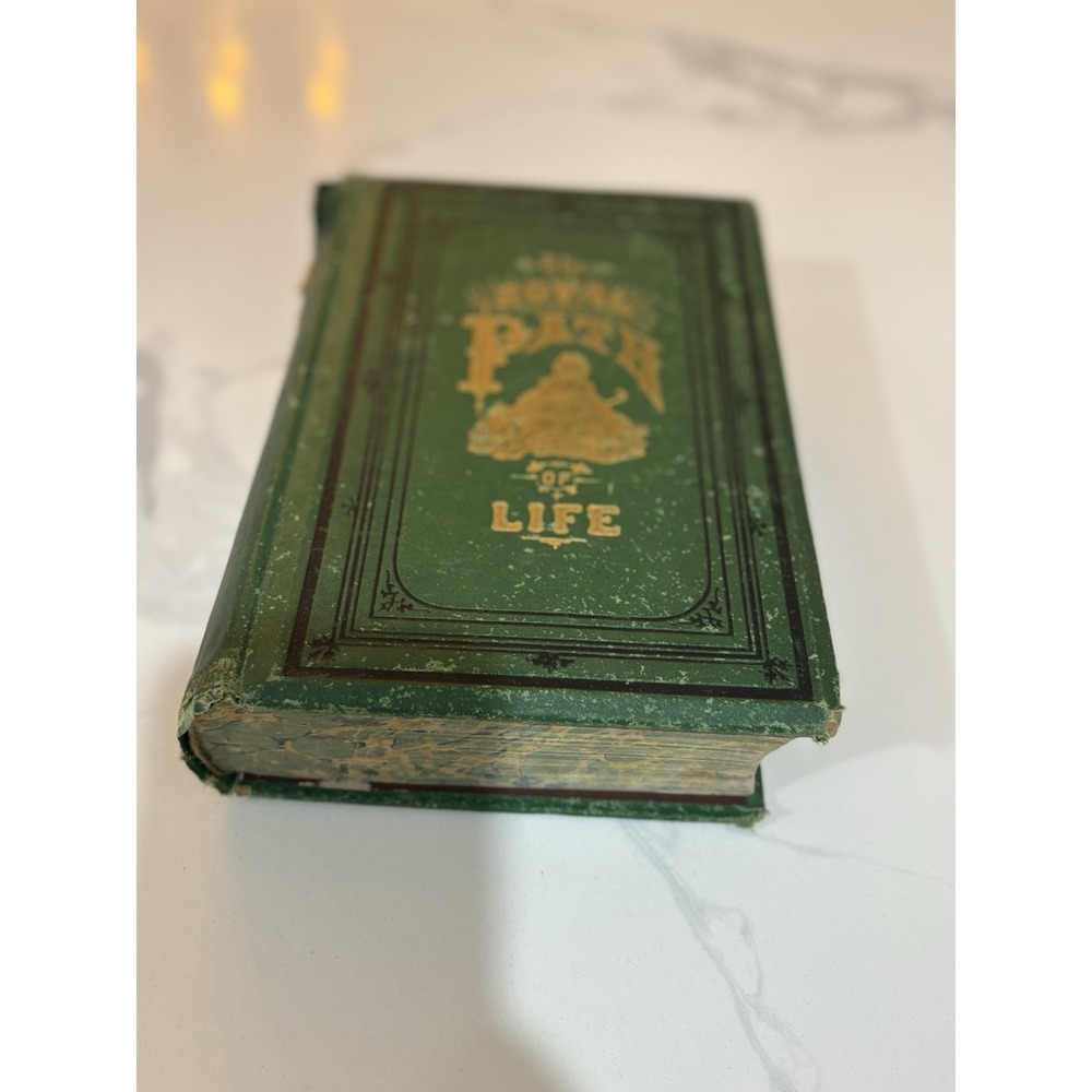 Antique 1876 The Royal Path of Life Victorian Advice Book Chicago - Picture 2 of 7